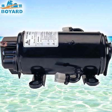 12/24Volt compressor for Roof top mounted split aircon truck cabin sleeper mining machine grab excavator